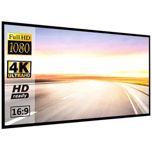 Salange Bán Chạy Màn Hình Máy Chiếu 100 120 Inch Phim Ngoài Trời Di Động Cho Máy Chiếu Rạp Hát Tại Nhà