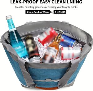 Đa chức năng tùy chỉnh in chất lượng cao công suất lớn Túi cắm trại ngoài trời dây đeo dài Dã Ngoại thực phẩm túi cách nhiệt - Product Image 5