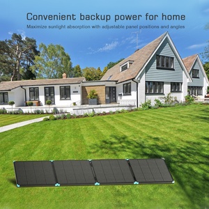 <b>Portable</b> Foldable <b>Solar</b> Suitcase 400W Battery Mono Poly Crystalline <b>Solar</b> Folding <b>Panels</b> with IP67 protection - Product Image 4