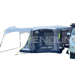 SNDN Tente gonflable pour camping-car, <span class=keywords><strong>caravane</strong></span>, camping, quatre saisons, pour 5 à 8 personnes, avec <span class=keywords><strong>auvent</strong></span>, <span class=keywords><strong>toile</strong></span>, deux chambres, séjour - Product Image 6
