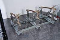 Interruptor de Desconexión de Media Tensión JUNW 24KV/36kV 50A/100A para Exteriores, Aislador de Polímero de Alta Tensión, Interruptor de Corte de Carga para el Mercado Argelino