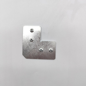 Aluminum Frame Corner <b>Brackets</b> 70x38.3mm Durable Connector For Glass <b>Mirror</b> Cabinet Door Bookcase Furniture Hardware - Product Image 3