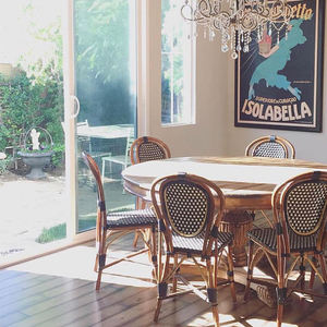 Chaise de salle à manger en <span class=keywords><strong>rotin</strong></span> et bambou - Product Image 5