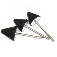 Molde personalizado de silicona cónica/caucho de nitrilo, Amortiguador de vibración, bloque silencioso, precio de fábrica