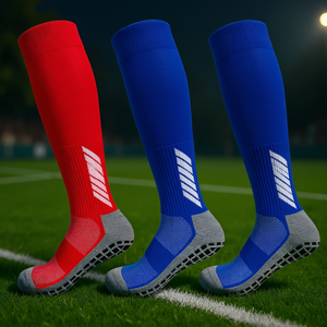 Extra <b>Long</b> Football <b>Socks</b> Knee High Striped Design For Adults Sports Use - Product Image 2