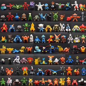 Ensemble de 144 figurines Pokémon miniatures en PVC, figurines de dessins animés, jouets de collection, modèles de poupées, cadeau pour enfants, vente en gros, figurines d'action - Product Image 6