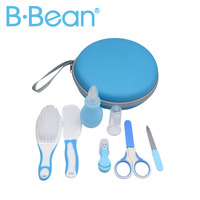 Ensemble de coupe-ongles de luxe pour bébé Kit de soins de santé pour bébé Tondeuses de toilettage pour bébé écologiques et de qualité alimentaire avec logo personnalisable