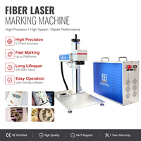 Nueva Máquina de Marcado de Joyería con Láser de Fibra Profesional Refrigerada por Aire, Función Rotatoria CNC, Grabado Personalizado, DXF/PLT/AI/BJJCZ