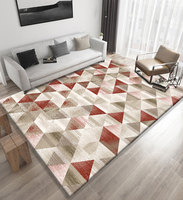 Tapis et moquettes à imprimé floral 3d bon marché à vendre Tapis d'hôtel moderne