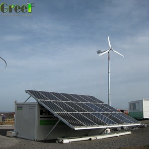 Sistema Híbrido Solar y Eólico de 5KW con Control de Paso de Paso de Palas para Uso Doméstico - Product Image 6