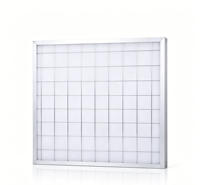 Nouveau filtre à poussière plissé carré en aluminium Jinbaili - Installation facile - Filtre à air pour la ventilation industrielle et les salles blanches