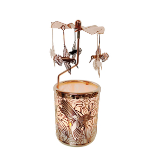Regalo Romántico Del Día De San Valentín, Candelabro Giratorio De Ángel, Rosa, Copo De Nieve De Navidad, Vela, Soporte De Lámpara De Té Para Decoración De Fita En Casa - AliExprs 15