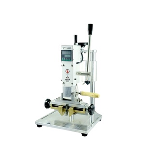 Leather Embossing Heat Press Machine Small Manual Digital Hot Stamping Machine for Wood PVC Paper Custom Logo Stamp - Product Image 2