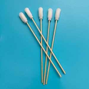 720 Hisopos de Espuma Redondos Grandes para Sala Limpia con Cabeza de Esponja y Palito de Madera - Product Image 4