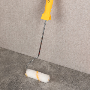 Deli edl509514 # Mini sơn lăn Bìa Kích thước 4 "Tổng chiều cao 12mm" # Vàng + Trắng nhựa xử lý chất lượng cao - Product Image 2