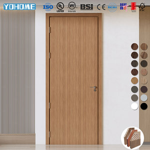 Porte Interne per Villa di Lusso Moderne Europee, con Impiallacciatura in Rovere Certificata FSC, Porte Interne su Misura Insonorizzate e Tagliafuoco - Product Image 1