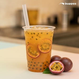 มันสำปะหลังและระเบิดผลไม้เสาวรส Boba Popping Boba - Product Image 3