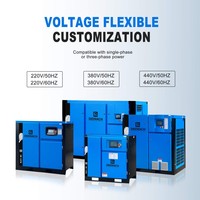 Compresseurs d'air industriels à vis monophasés DEEMACH à prix avantageux, 250 kW, 350 CV, 8-13 bars, PM VSD, 31,5~44 m³/min pour l'industrie générale