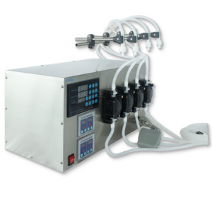 Four Head Automatic Peristaltic <b>Pump</b> Electrical Liquids Filling Machine for Plastic Spray Bottle Juice Filler Milk Water - Product Image 3