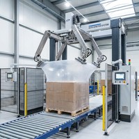 SENTRUI Film étirable haute élasticité pour palettes en PE, récupération rapide