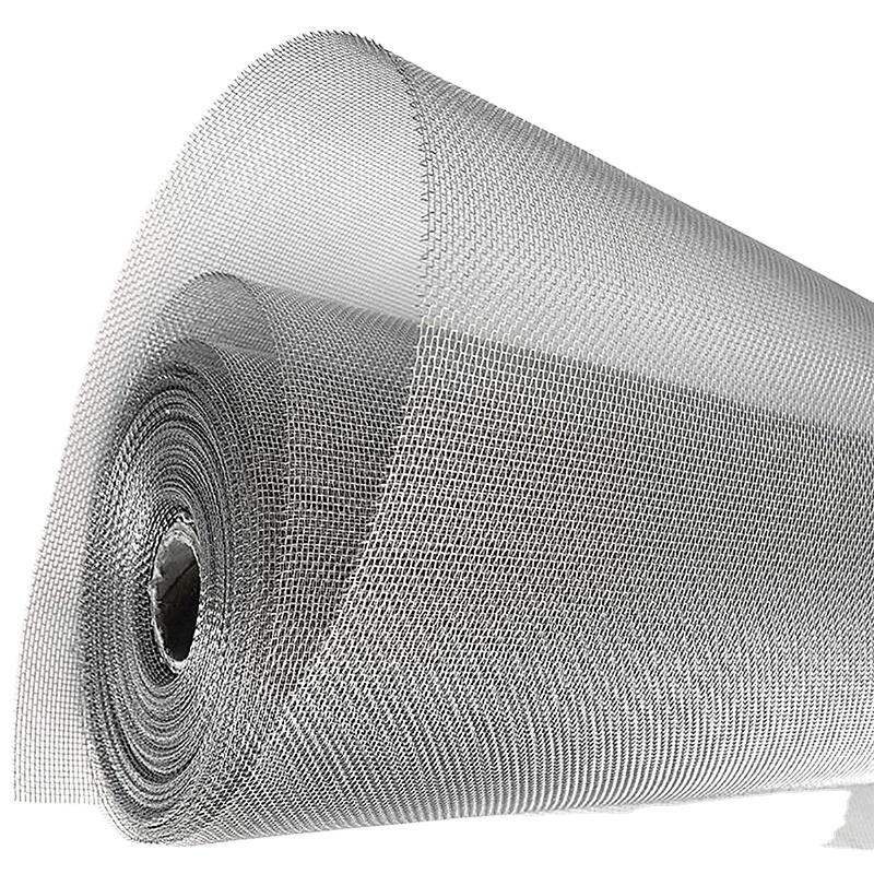 Прямая Заводская поставка, защита от насекомых, 304, плетеная сетка из нержавеющей стали для окон, сетка из проволоки