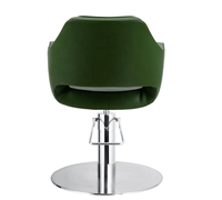 Fauteuil de Barbier Moderne en Cuir PU avec Pompe Hydraulique Inclinable et Rotation à 360° - Mobilier de Salon Durable pour Salons de Coiffure