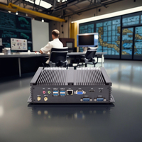 Partaker Fanless Industrial PC I5 4278U 8350U 1235U 1335U I7 8565U 10510U 1165G7 1260P I3 7020U VGA HD Dual Display Desktop PC