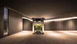 QJX18107 nuovo Design in alluminio profilo battiscopa incassato in cartongesso in ceramica parete per Led Washer luce senza Led all'interno - Product Image 2