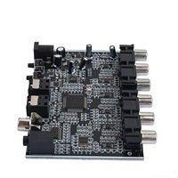Decodificador de Audio de Fibra Óptica DTS Dolby Digital 5.1 Canales, Código de Fuente AC-3, Módulo Separador de PCM/Coaxial a Analógico