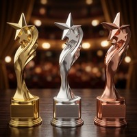 Trophées en cristal en gros à prix abordable, coupes personnalisées pour champions sportifs, trophées écologiques 2025