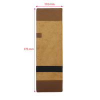 Livraison rapide Golf Yardage Book Titulaire de carte de pointage en cuir véritable Couverture de carte de pointage personnalisée Accessoires de golf Portefeuille de sport
