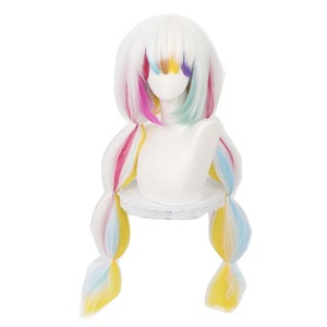 Parrucca Sintetica Lunga Colorata Resistente al Calore GAHC-068 per <span class=keywords><strong>Cosplay</strong></span> da Donna, Stile Magical Girl Witch Trials, Modello Jogasaki Noah - Product Image 4