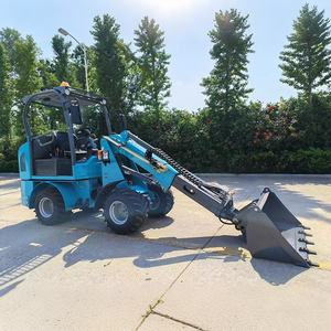 Дизельный фронтальный мини-погрузчик Euro 5 для фермерских хозяйств, грузоподъемность 1000 кг, с телескопической стрелой, лидер продаж - Product Image 4