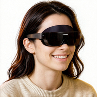 Casque de réalité virtuelle personnalisé en gros, écran portable Micro OLED FHD 1080P 3150PPI pour divertissement sur téléphone et PC