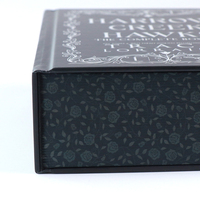 Impression de livres à couverture rigide extra épaisse sur mesure, bords pulvérisés, feuille d'argent, édition spéciale, fabricant de romans