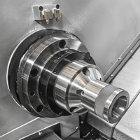 Torno CNC de Alta Precisión YH35WLA con Husillo de 6 Pulgadas y Fresadora Interna de 25 mm de Diámetro para Mecanizado de Piezas de Largo Alcance