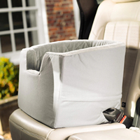 Nouveau design de siège d'appoint de voiture pour animaux de compagnie en mousse à mémoire de forme personnalisé pour petit chien moyen lit de voiture de voyage amovible lavable pour chien