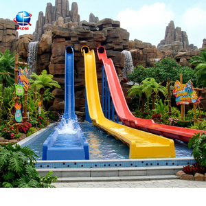 <span class=keywords><strong>Grand</strong></span> <span class=keywords><strong>toboggan</strong></span> aquatique vertical à grande vitesse en fibre de verre coloré pour parcs aquatiques et parcs d'attractions - Product Image 1