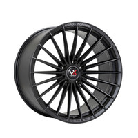 Jeu de 4 jantes forgées en aluminium sur mesure HFX pour voitures particulières, 5x112 5x114.3 5x120, compatibles Tesla BMW Audi Mercedes Porsche