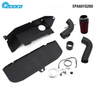 ADDCO - Kit d'admission d'air froid avec filtre et bouclier thermique EPMAN pour BMW 2012-2016 228i 320i 328i 420i 428i F22 F30 F32 EPAA01G260