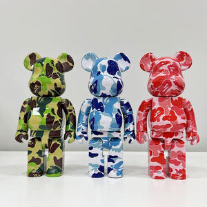 Figurine d'action tendance en ABS 400% Violent Bear, 28 cm, pour garçons de 14 ans et plus, décoration de salon, blocs de construction - Product Image 2