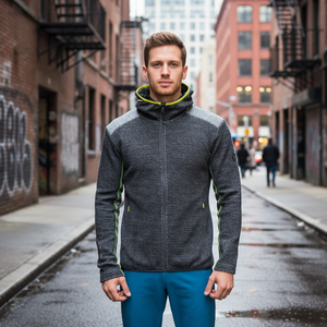 MARMOLADA felpa con cappuccio da uomo etichetta personalizzata Streetwear con cappuccio leggero modello solido formato XL stile Premium serigrafia stampata - Product Image 3