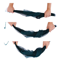 Piège à crabes pliable pour loisirs de plein air, 8 trous, type parapluie, pour la pêche aux crabes, homards et poulpes