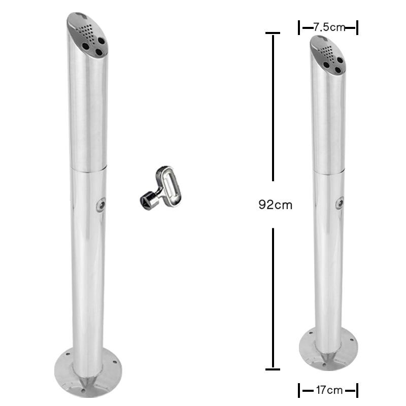 floor mounted cigarette bins Cigarette Butt Bins For Parks and Shooing Stainless Steel Cigar Ashtray  Outdoor Floor Standing Ashtray| Alibaba.com
