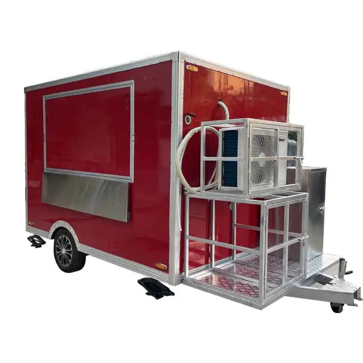 Overvloedige Voorraad Aangepaste Grootte Commerciële Mobiele Food Truck Beste Food Truck Mobiele Food Truck Te Koop