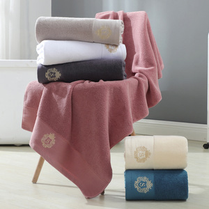 Set di asciugamani per bambini in cotone 100% spesso personalizzato Set di asciugamani da <span class=keywords><strong>bagno</strong></span> di lusso ad asciugatura rapida Set regalo di colore solido bianco asciugamano da <span class=keywords><strong>bagno</strong></span> turco <span class=keywords><strong>bagno</strong></span> - Product Image 5