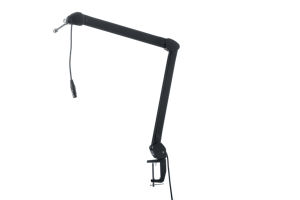 Heavy Duty Adjustable <b>Microphone</b> Arm Stand Suspension Scissor Arm with XLR <b>Cable</b> for Recording Podcasting Gaming - Product Image 3