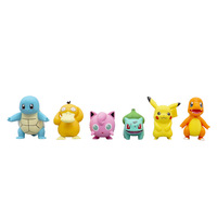 Figurine de dessin animé 6 Styles, figurine Pokemon, jouet pour enfant, figurine d'action, vente en gros