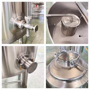 Bể lên men mở 500L 1000L để sản xuất Kombucha, lý tưởng cho việc pha trà scoby và đường, thiết bị sản xuất bia chất lượng cao - Product Image 6