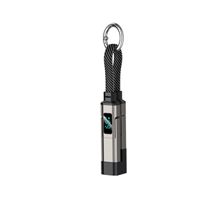 Кабель для быстрой зарядки 4-в-1, 65 Вт, 5 А, USB Type-C PD, с LED-дисплеем, портативный, короткий, для iPhone 16/15 - Product Image 4